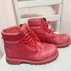 Caterpillar Size 7 Women’s Red Boots